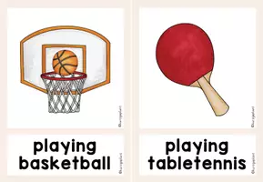 Vorschau - Bildkarten - Flashcards Freetime/Hobbies - Wort- und Bildkarten - Seite 3