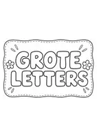 Voorbeeld - Letter bundel - Pagina 1