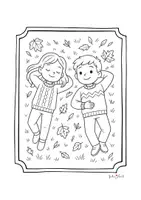 Vista previa - Manualidades / Dibujos para colorear - Autumn coloring book / Libro de colorear de otoño! 🍂🖍️ - página 3