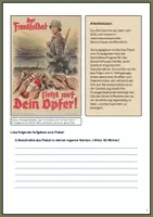 Vorschau - Arbeitsblätter - 2.Weltkrieg - Nationalsozialismus - Plakatanalyse - Seite 1