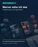 Vorschau - Unterrichtsreihen - Warum sehe ich das? | Politik und Medienbildung · Klasse 9/10 | Arbeitsheft mit Lösungen und Lehrkraftteil - Deckblatt