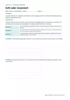 Vorschau - Unterrichtsreihen - Echt oder inszeniert? | Politik und Medienbildung · Klasse 9/10 | Arbeitsheft mit Lösungen und Lehrkraftteil - Seite 1