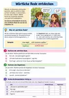 Vorschau - Stundenentwürfe - Deutsch Klasse 5 – MEGA Komplettpaket | 25 Unterrichtseinheiten zu Grammatik, Rechtschreibung, Lesen, Schreiben & Literatur - Seite 1