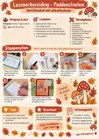 Voorbeeld - Lesvoorbereiding_ Paddenstoelen in herfstkleuren - Voorblad