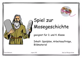 Vorschau - Spiele - Mosespiel - Deckblatt