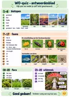 Voorbeeld - WO-quiz + vraagkaartjes | biotopen, flora/fauna, paddenstoel, ... - Pagina 2