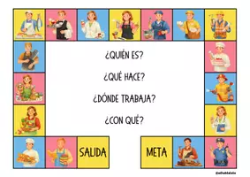 Vista previa - Juegos / Gamificación - Juego de las profesiones - Portada