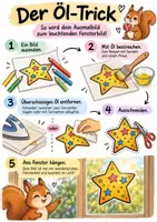 Vorschau - Mal- und Bastelvorlagen - Fensterbilder leuchtende Kerzen bunt - Seite 1
