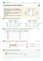 Vorschau - Arbeitsblätter - Prozentwert berechnen - Seite 2