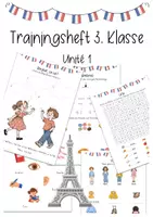 Vorschau - Arbeitsblätter - Französisch 3. Klasse: Unite 1 - Deckblatt