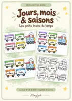 Aperçu - Affichage - Les petits trains du temps – Jours, mois et saisons - Page de couverture