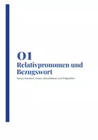 Vorschau - Unterrichtsreihen - Relativsätze | Arbeitsheft + 2 Klassenarbeiten | Relativpronomen, Kasus, Stellung und Stil | Deutsch Klasse 7/8 | mit Lösungen - Seite 2
