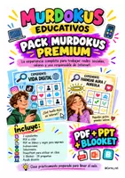 Vista previa - Hojas de trabajo - Pack Premium: 2 Expedientes de Murdokus Educativos - Portada