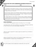 Vista previa - Hojas de trabajo - Historical Analysis: Columbus Day to Indigenous Peoples' Day | Secondary (UK) - página 2