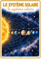 Aperçu - Affichage - Système solaire / Univers – Planètes et objets célestes (21 affiches) - Page 1