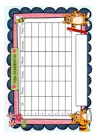 Vorschau - Spiele - Stundenplan Tigerklasse - Seite 1