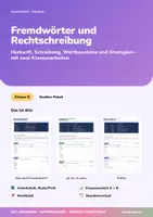 Vorschau - Unterrichtsreihen - Deutsch Klasse 8 komplett | Erörtern, Kurzgeschichten, Rezension & Bewerbung | Arbeitshefte + Klassenarbeiten für das ganze Schuljahr | mit Lösungen - Seite 1