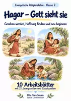Vorschau - Arbeitsblätter - Hagar – Gott sieht sie | Religion Klasse 2 Arbeitsblätter | Evangelische Religionslehre | 10 Arbeitsblätter als PDF - Deckblatt