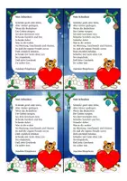 Vorschau - Mal- und Bastelvorlagen - Weihnachtsgrüße Weihnachten in der Tigerklasse / Tiger - Seite 2