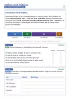 Vorschau - Arbeitsblätter - Abschlussprüfung Deutsch | Großes Prüfungspaket + 3 Übungsprüfungen | Aufbau und Zeitplan, Diagramme lesen, Kurzgeschichte | Deutsch Klasse 10 | mit Lösungen - Seite 3