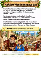 Vorschau - Test - Materialpaket: Renaissance & Leonardo da Vinci – Zeitreise Sachunterricht - Seite 2
