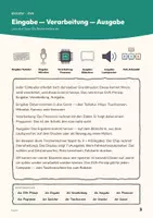 Vorschau - Stundenentwürfe - Das EVA-Prinzip — Digitale Welt Klasse 5/6: Doppelstunde mit Begriffskarten, 4 Arbeitsblättern und Lösungen - Seite 3