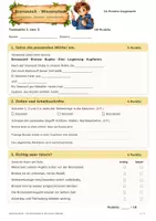 Vorschau - Test - Wissenstest: Die Bronzezeit – Zeitreise Sachunterrich - Seite 1