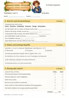 Vorschau - Test - Wissenstest: Die Eisenzeit & die Kelten – Zeitreise Sachunterricht - Seite 1