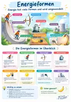 Vorschau - Arbeitsblätter - Physik Mechanik Klasse 7-8: Hebel, Kräfte, Druck, Arbeit - Seite 1