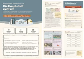 Vorschau - Arbeitsblätter - Mystery: Die Hauptstadt zieht um – Erdkunde 7–10 - Deckblatt