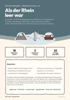 Vorschau - Arbeitsblätter - Mystery: Als der Rhein leer war – Erdkunde 7–10 - Seite 1