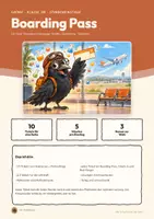 Vorschau - Arbeitsblätter - Stundeneinstiege Chemie 7/8 | 10 Tickets à 5 Minuten mit Lösungen | Stoffeigenschaften, Gemische, Teilchenmodell | Boarding Pass - Seite 1