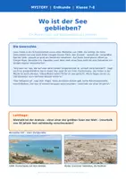 Vorschau - Arbeitsblätter - Mystery Aralsee – Erdkunde Klasse 7/8 - Deckblatt