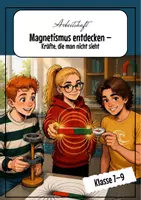 Vorschau - Unterrichtsreihen - Magnetismus: Arbeitsheft Physik Klasse 7–9 - Deckblatt