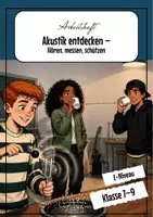 Vorschau - Unterrichtsreihen - Akustik: Arbeitsheft Physik Klasse 7–9 - Deckblatt
