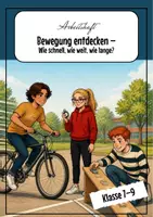 Vorschau - Unterrichtsreihen - Bewegungslehre: Arbeitsheft Physik Klasse 7–9 - Deckblatt