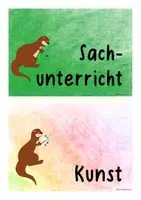 Vorschau - Poster - Tagestransparenz Stundenplan Otterklasse - Seite 3
