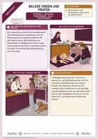 Vorschau - Arbeitsblätter - Belege in der Argumentation prüfen: Beispiel, Erfahrung, Zahl und Fachperson | Unterrichtsstunde mit Materialtext, Arbeitsblättern und Lösungen | Deutsch Klasse 7/8 - Seite 1