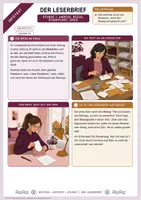 Vorschau - Arbeitsblätter - Leserbrief schreiben: Anrede, Bezug, Standpunkt und Gruß | Unterrichtsstunde mit Materialtext, Arbeitsblättern und Lösungen | Deutsch Klasse 7/8 - Seite 1