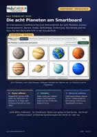 Vorschau - Arbeitsblätter - 🪐 Die Planeten unseres Sonnensystems – Interaktives Smartboard-Tool | ❓ Quiz · 🔊 Vorlesefunktion · 📝 Arbeitsblätter - Seite 2