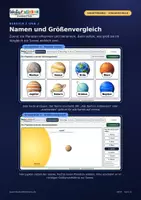 Vorschau - Arbeitsblätter - 🪐 Die Planeten unseres Sonnensystems – Interaktives Smartboard-Tool | ❓ Quiz · 🔊 Vorlesefunktion · 📝 Arbeitsblätter - Seite 3