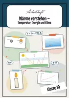 Vorschau - Unterrichtsreihen - Wärmelehre: Arbeitsheft Physik Klasse 10 - Deckblatt