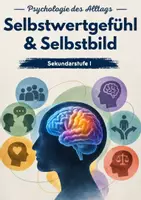 Vorschau - Arbeitsblätter - Selbstwertgefühl & Selbstbild l Arbeitsblatt Psychologie - Deckblatt