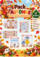 Aperçu - Apprentissages en autonomie - Automne MS-GS : 11 ateliers autonomes - Page 1
