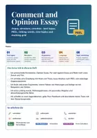 Vorschau - Unterrichtsreihen - Comment and Opinion Essay | Arbeitsheft + 2 Klassenarbeiten | Meinung schreiben, Argumente, Aufbau, Phrasen | Englisch Klasse 9/10 | mit Lösungen - Seite 2