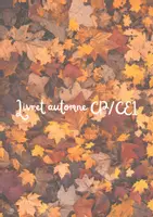 Aperçu - Feuilles d'exercices - Livret d’activités thème automne niveau primaire CP CE1 - Page de couverture
