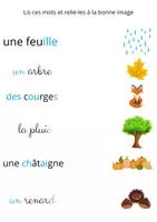 Aperçu - Feuilles d'exercices - Livret d’activités thème automne niveau primaire CP CE1 - Page 2