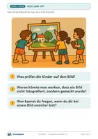 Vorschau - Stundenentwürfe - Echt oder KI? – Klasse 4 und 5 – Unterrichtsreihe Digitale Welt - Seite 3