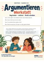 Vorschau - Arbeitsblätter - Schreibwerkstatt 3/4 – Erzählen, Anleiten & Argumentieren - Seite 1