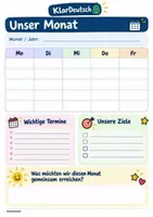 Vorschau - Arbeitsblätter - Klassenorganisation & Lerncoaching – 8 Vorlagen - Seite 2